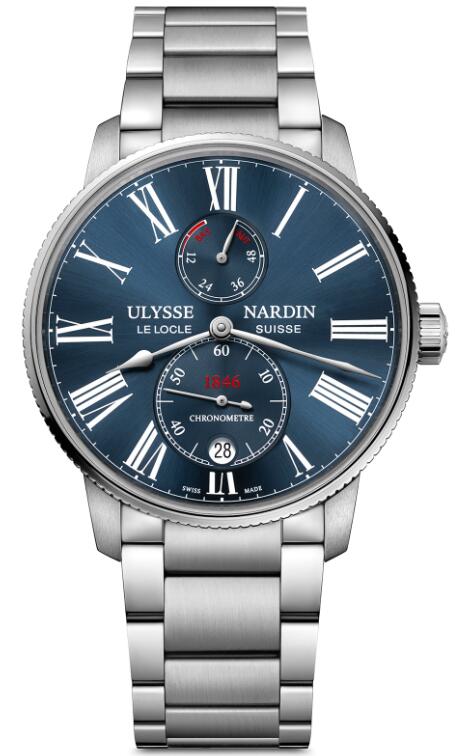 Ulysse Nardin Marine Chronometer Torpilleur 1183-310-7M/43 Replica Watch